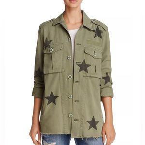 Pistola Camilo Star Print Military Jacket